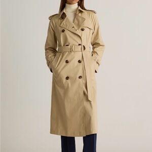 🆕 Quince Tan Trench Coat